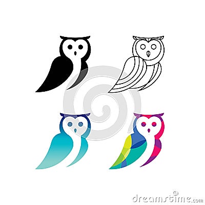 Owl Vector Illustration